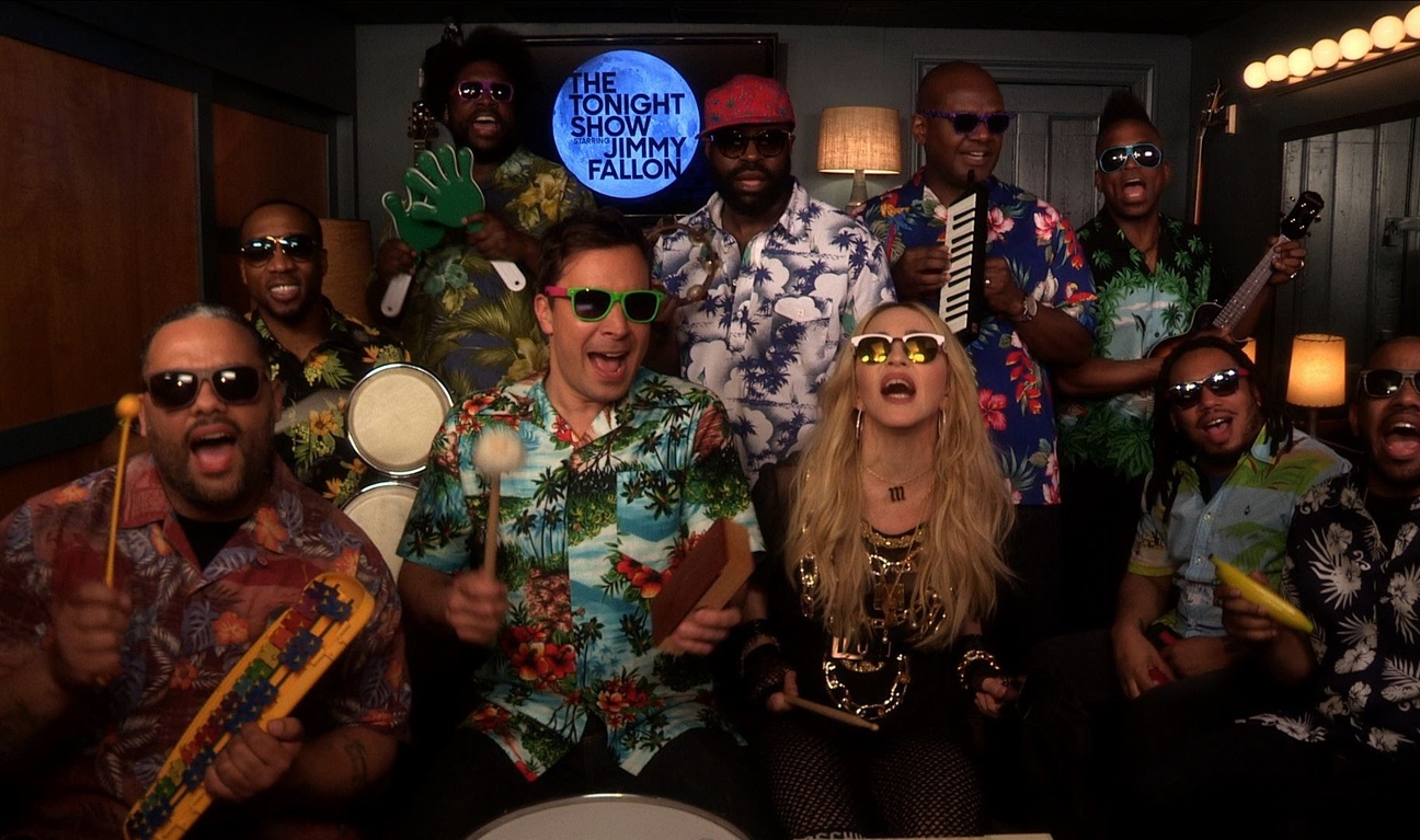Madonna offre une performance survoltée à Jimmy Fallon