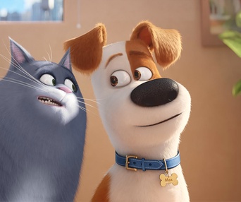 Une scène du film The Secret Life of Pets