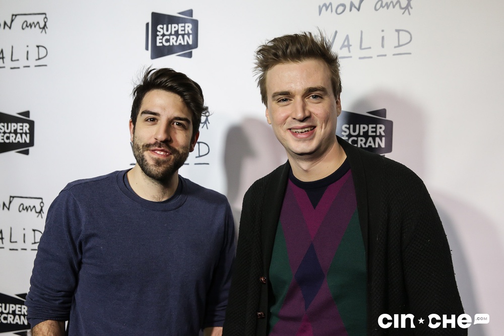 Sur le tapis rouge du film Mon ami Walid