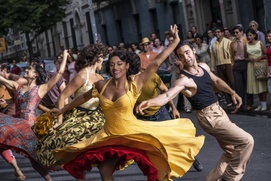 Une scène du film West Side Story