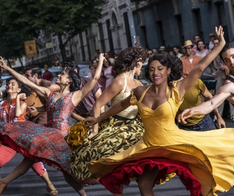Une scène du film West Side Story