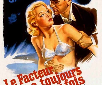 Affiche du film Le facteur sonne toujours deux fois