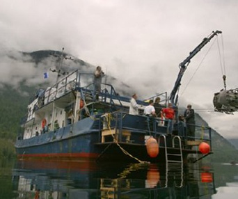 Scène du film Sous les mers du monde