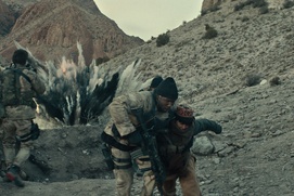 Une scène du film 12 Strong