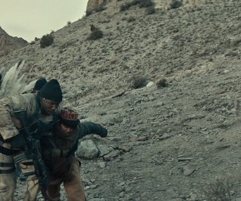 Une scène du film 12 Strong