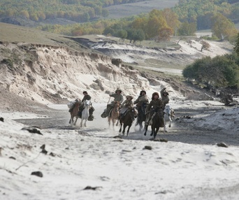 Scène du film Mongol