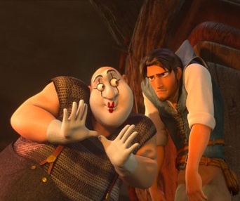 Une scène du film Tangled