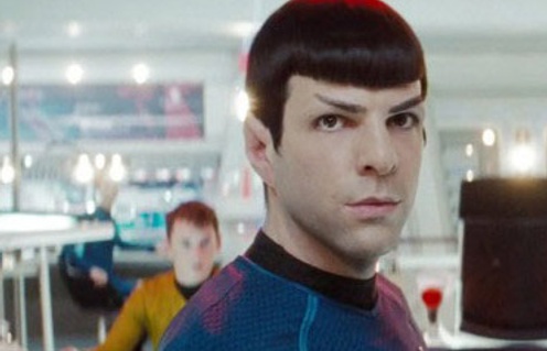 Zachary Quinto dans le film Star Trek