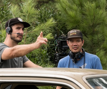 Sur le plateau du film Just Mercy