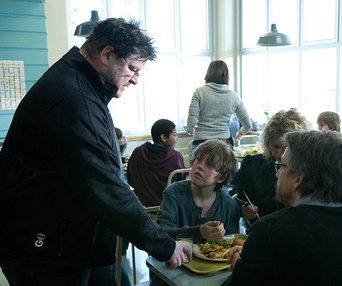 Sur le plateau du film 10 1/2