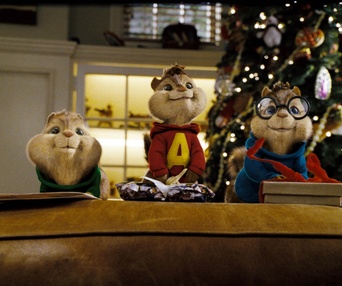Une scène de Alvin et les Chipmunks