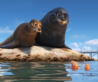 Une scène du film Finding Dory
