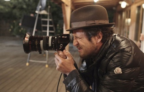Guillaume Canet sur le plateau de Les petits mouchoirs