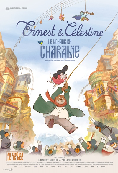 Affiche du film Ernest et Célestine : Le voyage en Charabie