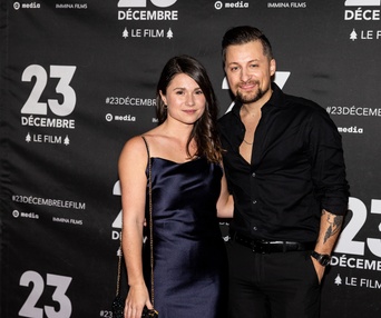 Tapis rouge du film 23 décembre - Première à Montréal le 21 novembre 2022