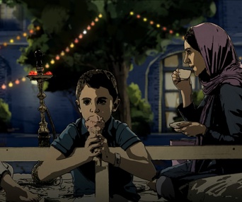 Une scène du film Téhéran Tabou
