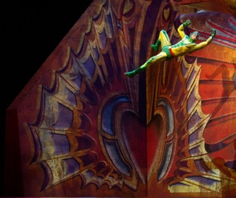 Une scène du film Cirque du Soleil: Worlds Away