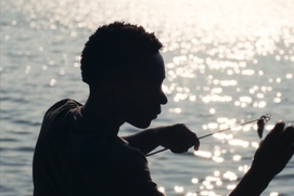 Une scène du film Les rayons gamma