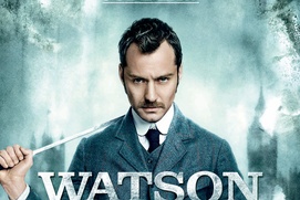 Affiche en français du film Sherlock Holmes Affiche en français du film Sherlock Holmes