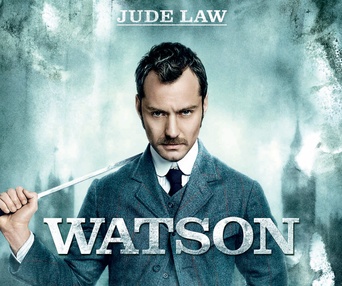Affiche en français du film Sherlock Holmes