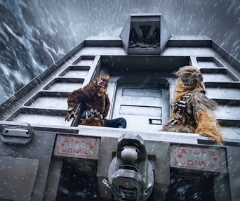 Une scène du film Solo: A Star Wars Story