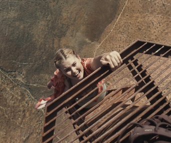 Une scène du film Fall