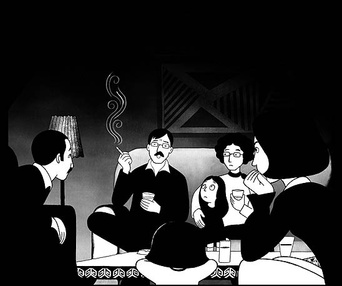 Scène du film Persepolis
