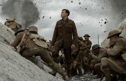 Une scène du film 1917