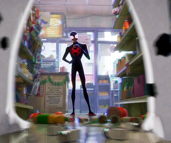 Une scène du film Spider-Man: Across the Spider-Verse