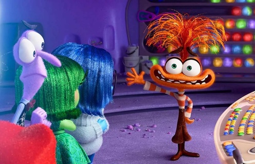 Une scène du film Inside Out 2
