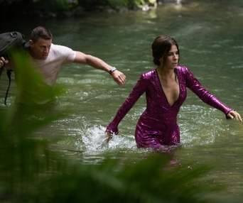 Une scène du film The Lost City