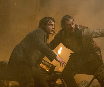 Une scène du film Victor Frankenstein