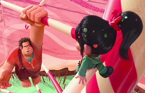 Une scène du film Wreck-It Ralph'