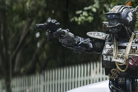 Une scène du film Chappie