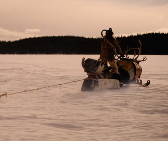 Une scène du film Polaris
