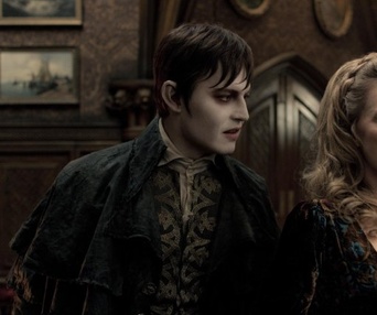Une scène du film Dark Shadows