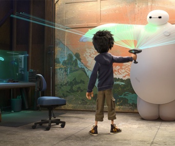 Une scène du film Big Hero 6