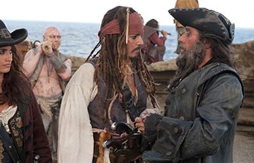 Une scène du film Pirates of the Caribbean: On Stranger Tides