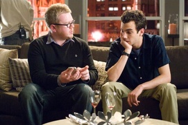 Sur le plateau du film She's Out of My League