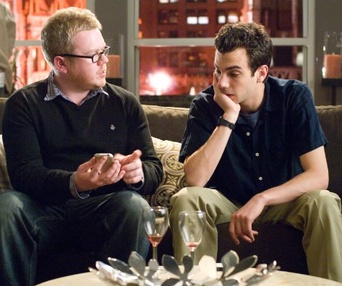 Sur le plateau du film She's Out of My League