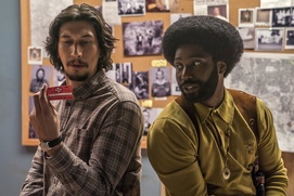 Une scène du film BlacKkKlansman Une scène du film BlacKkKlansman