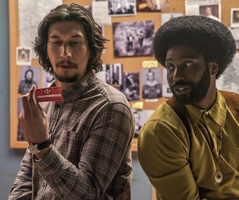 Une scène du film BlacKkKlansman