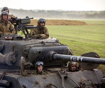 Une scène du film Fury