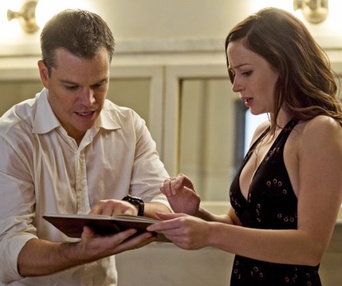 Une scène du film The Adjustment Bureau