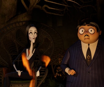 Une scène du film The Addams Family 2