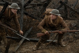 Une scène du film 1917