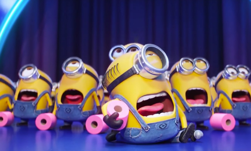 Les Minions chantent dans un extrait parfait de Détestable Moi 3