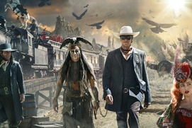 Affiche du film The Lone Ranger Affiche du film The Lone Ranger