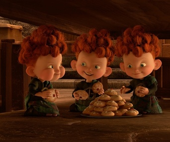 Une scène du film Brave