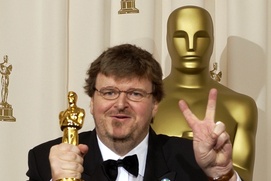Scène du film Michael Moore : Ange ou démon?